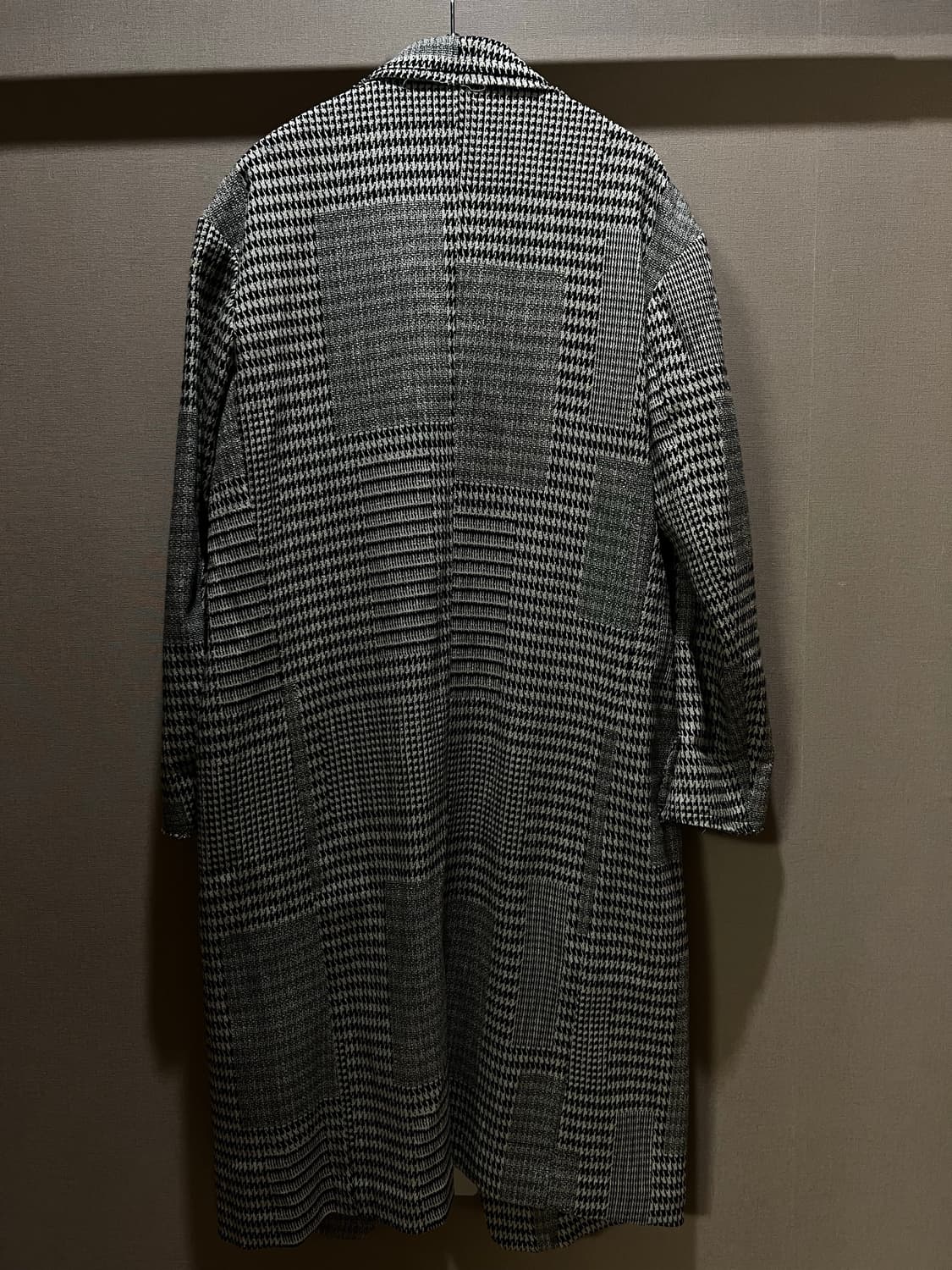 요지야마모토 Y's 언밸런스 체크 패턴 코트 2 상품이미지2