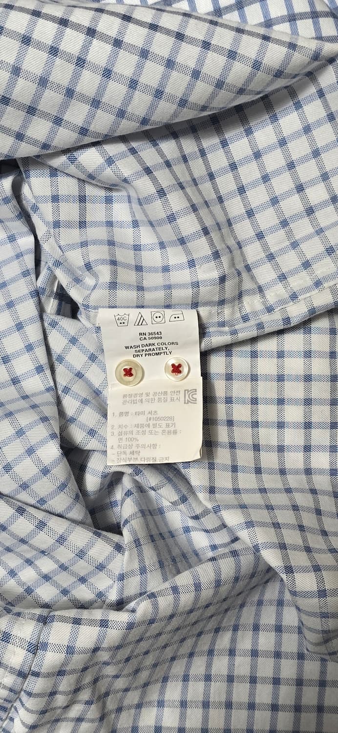타미힐피거 남성 체크 셔츠 95 상품이미지4