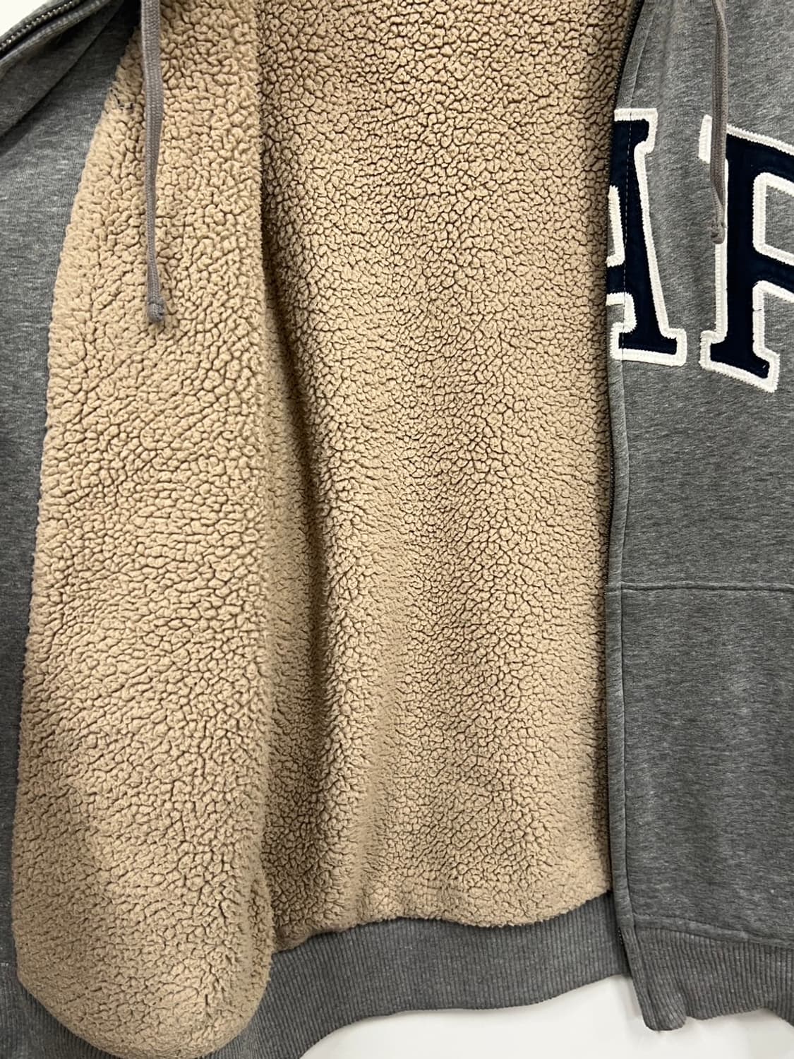 GAP 갭 쉐르파 빅로고 풀 후드집업 상품이미지4