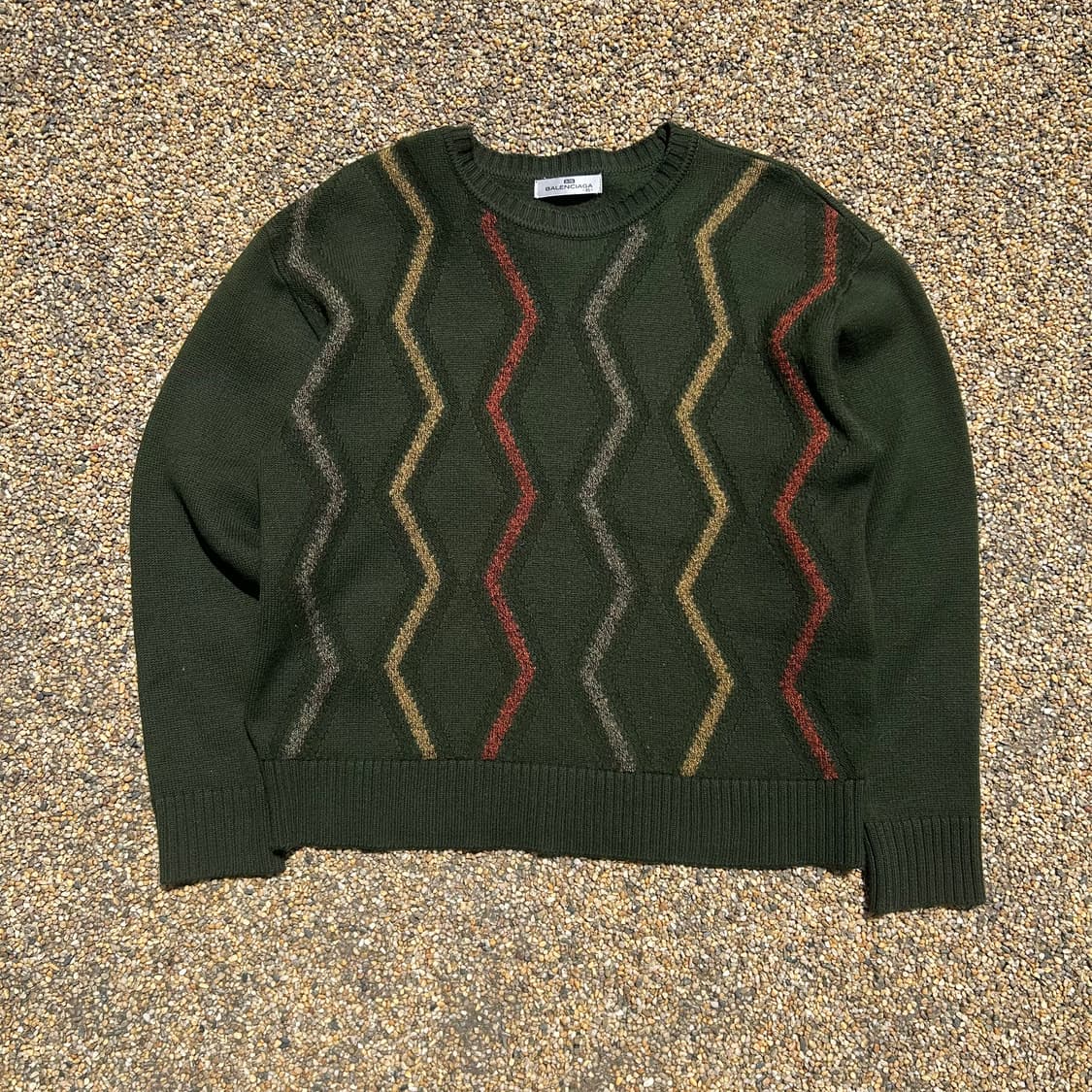 발렌시아가(Balenciaga) 빈티지 패턴 니트 상품이미지1