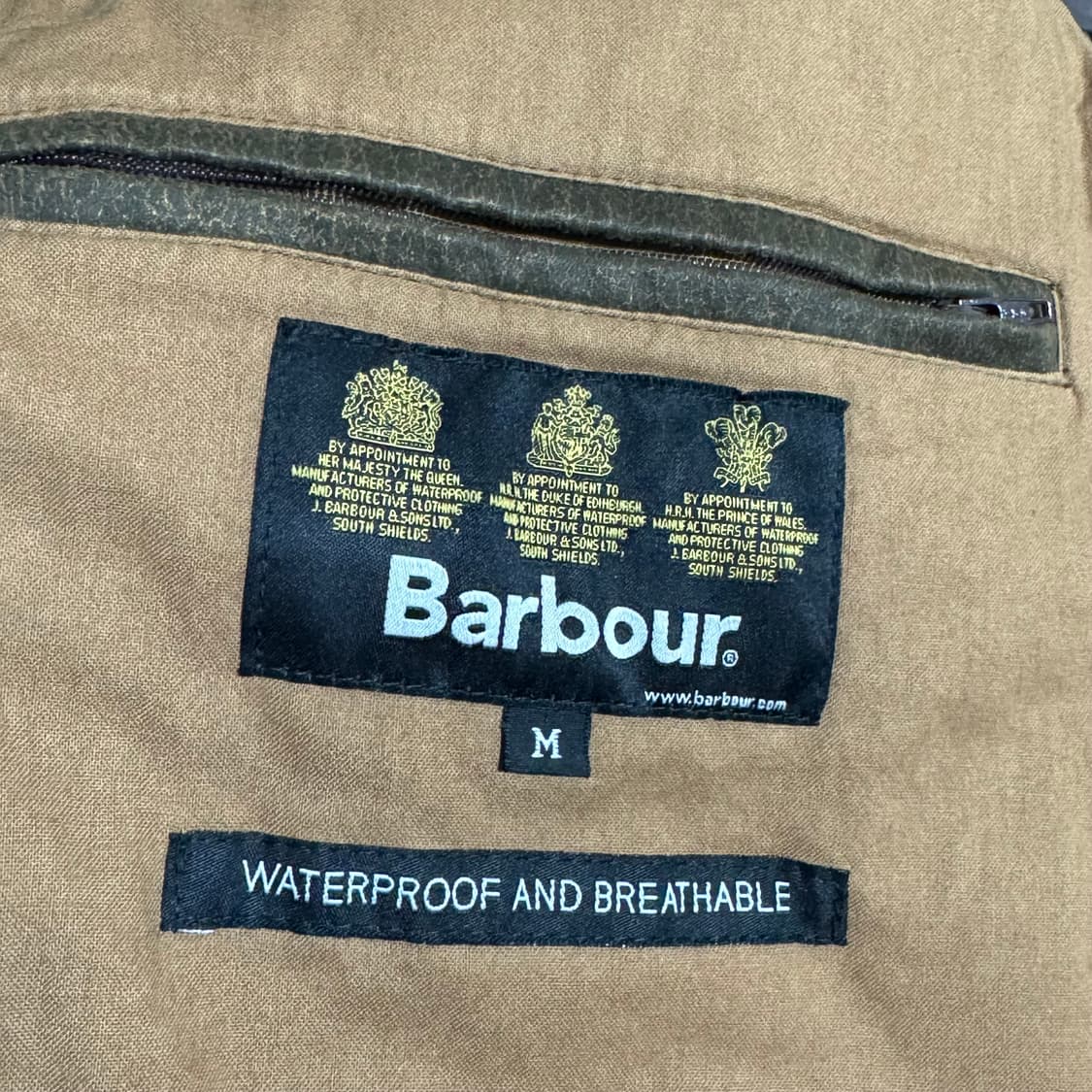 바버 웨더 워크 플라이어 자켓 M 상품이미지3