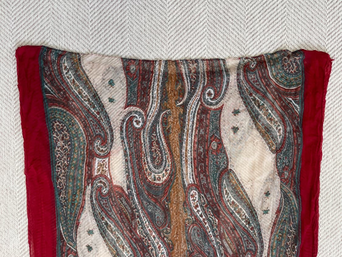 빈티지 페이즐리 머플러 스카프  J04415 상품이미지5