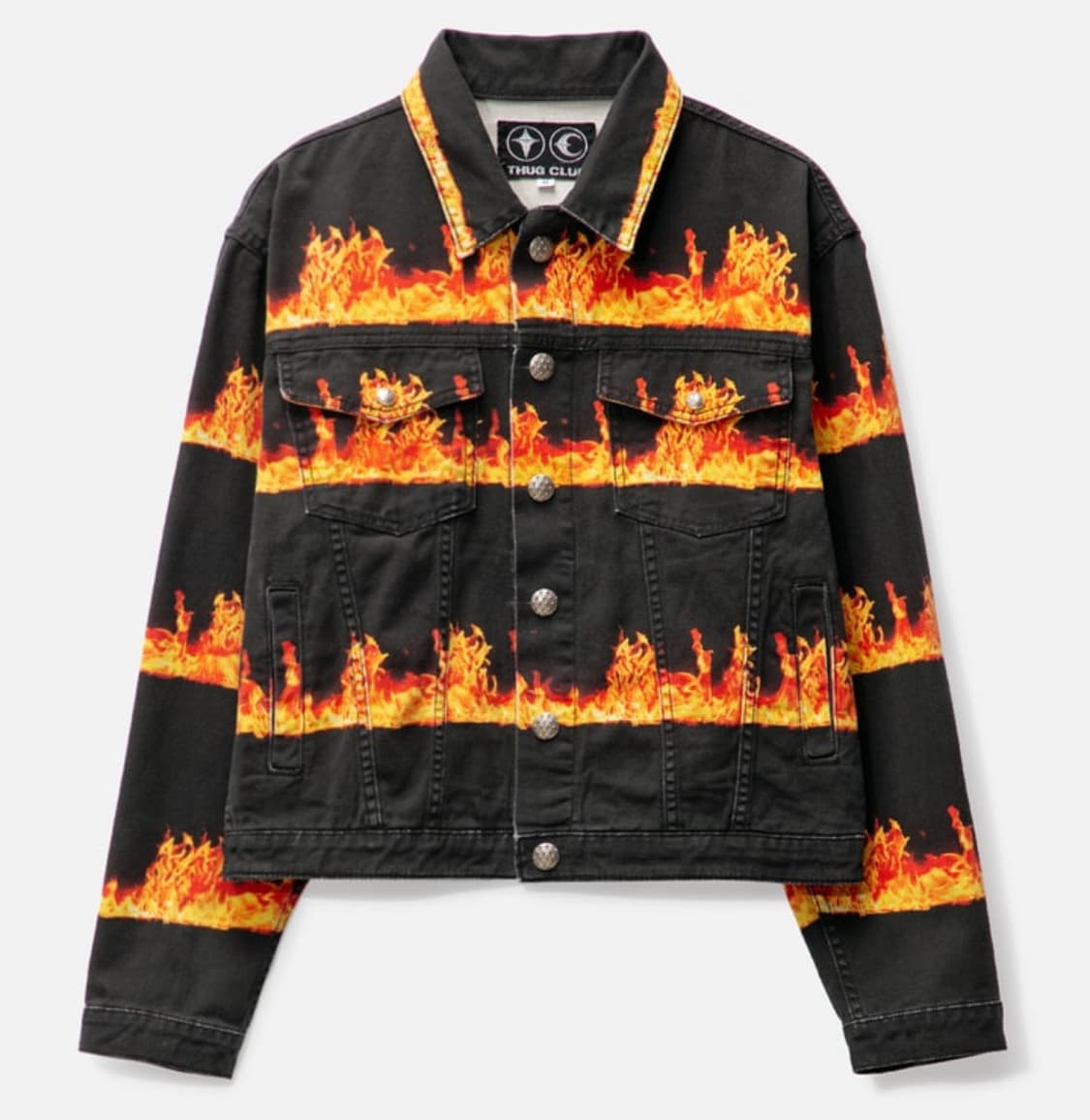 떠그클럽 초퍼 플레임 자켓 상품이미지1