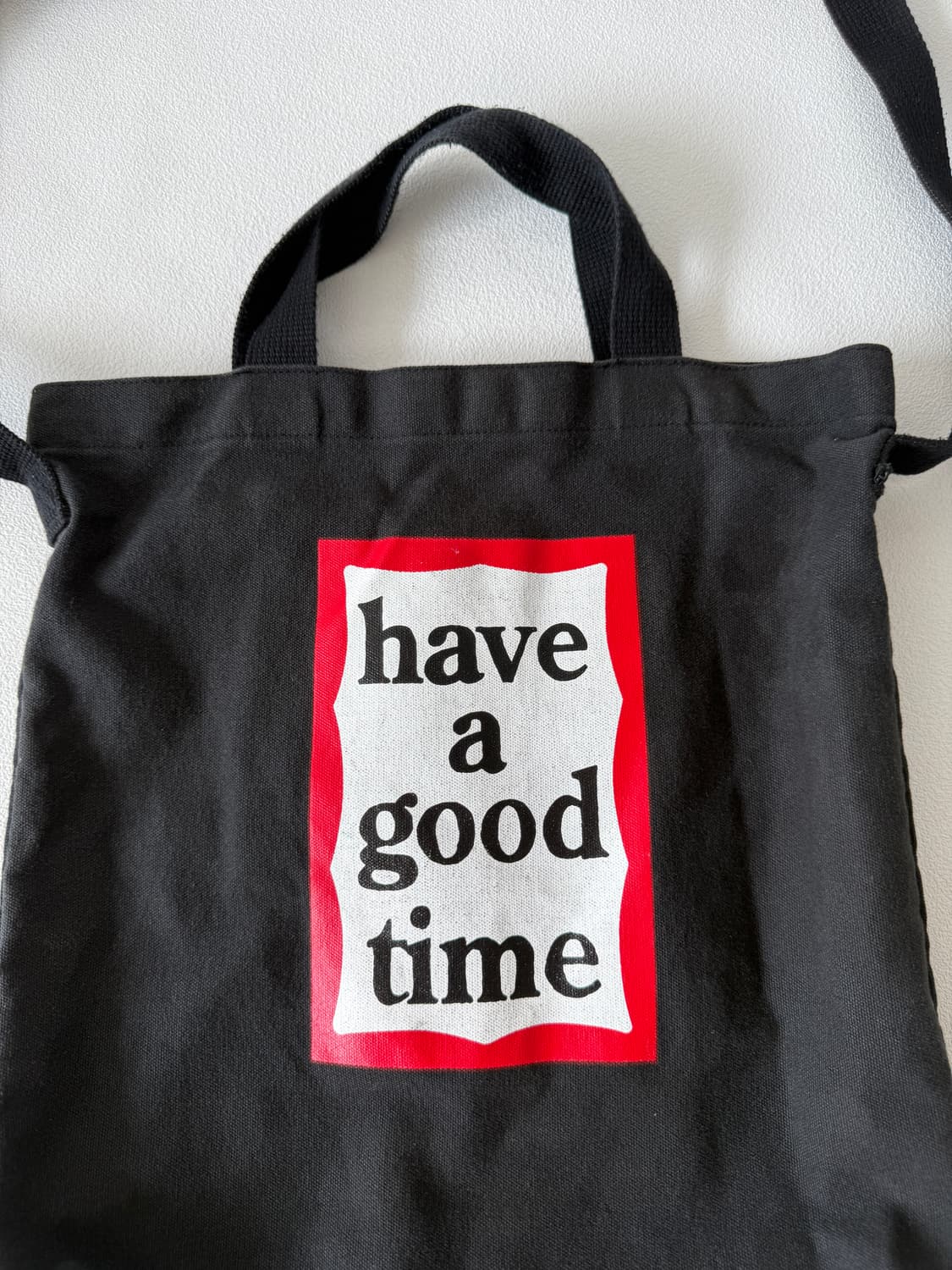 해브어굿타임(have a good time) 에코백 상품이미지2
