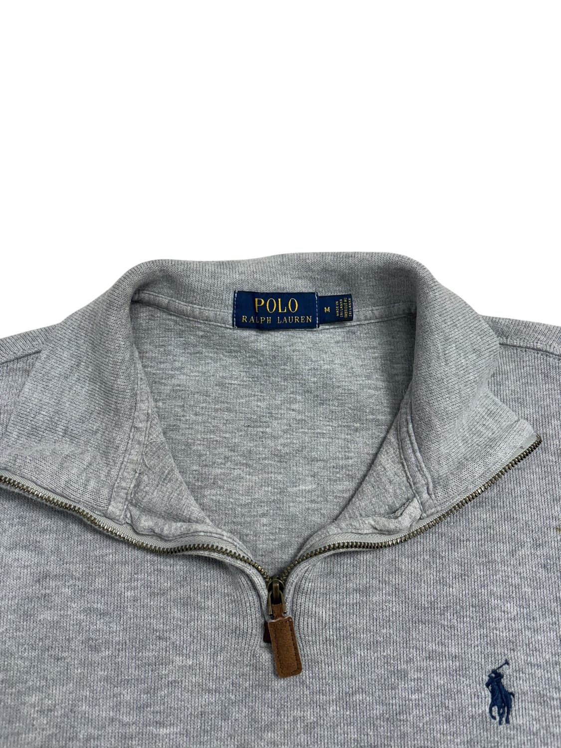 폴로 랄프로렌 그레이 반집업 상품이미지5