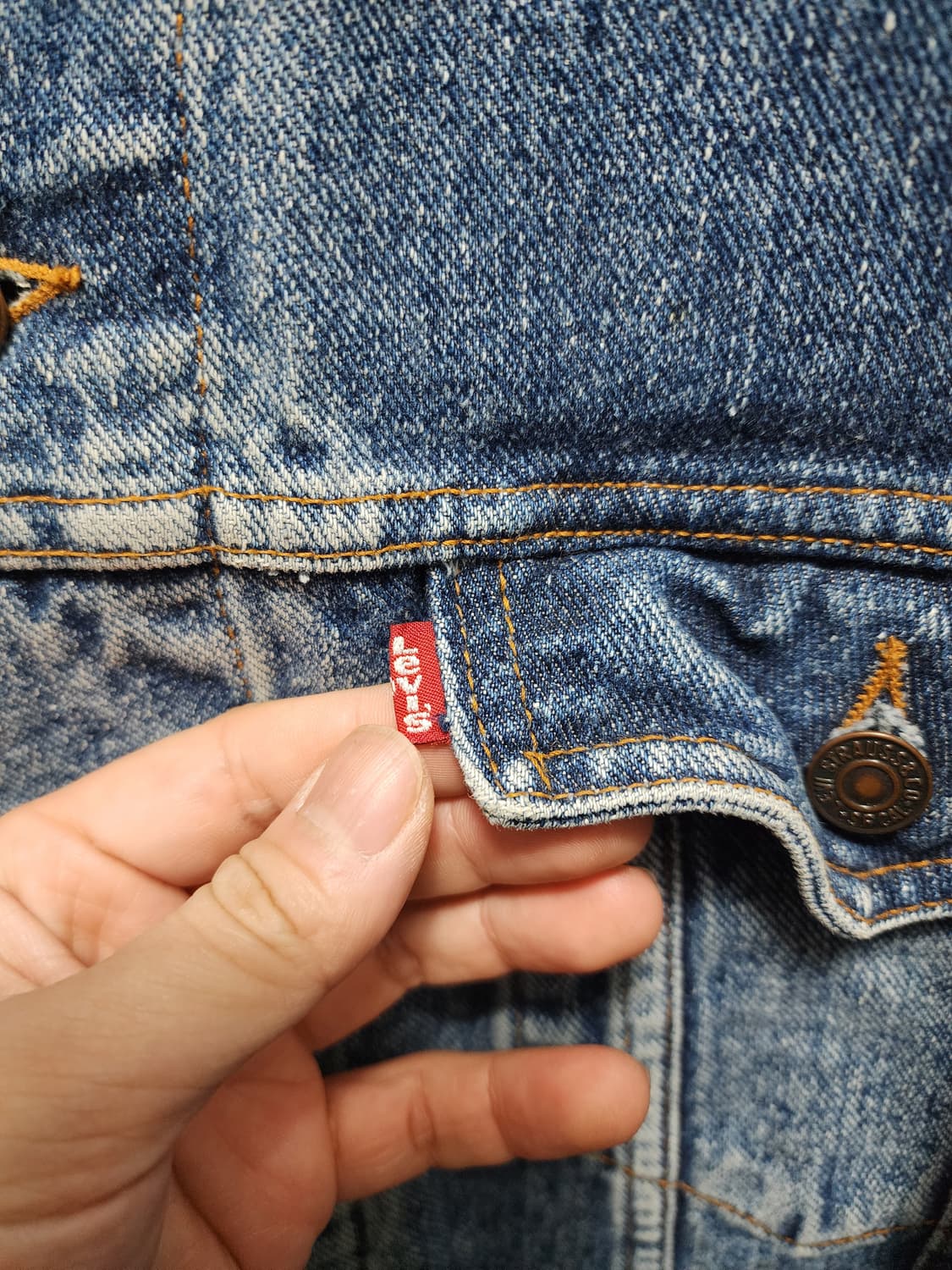 리바이스 70507-4890 데님 청자켓 상품이미지3