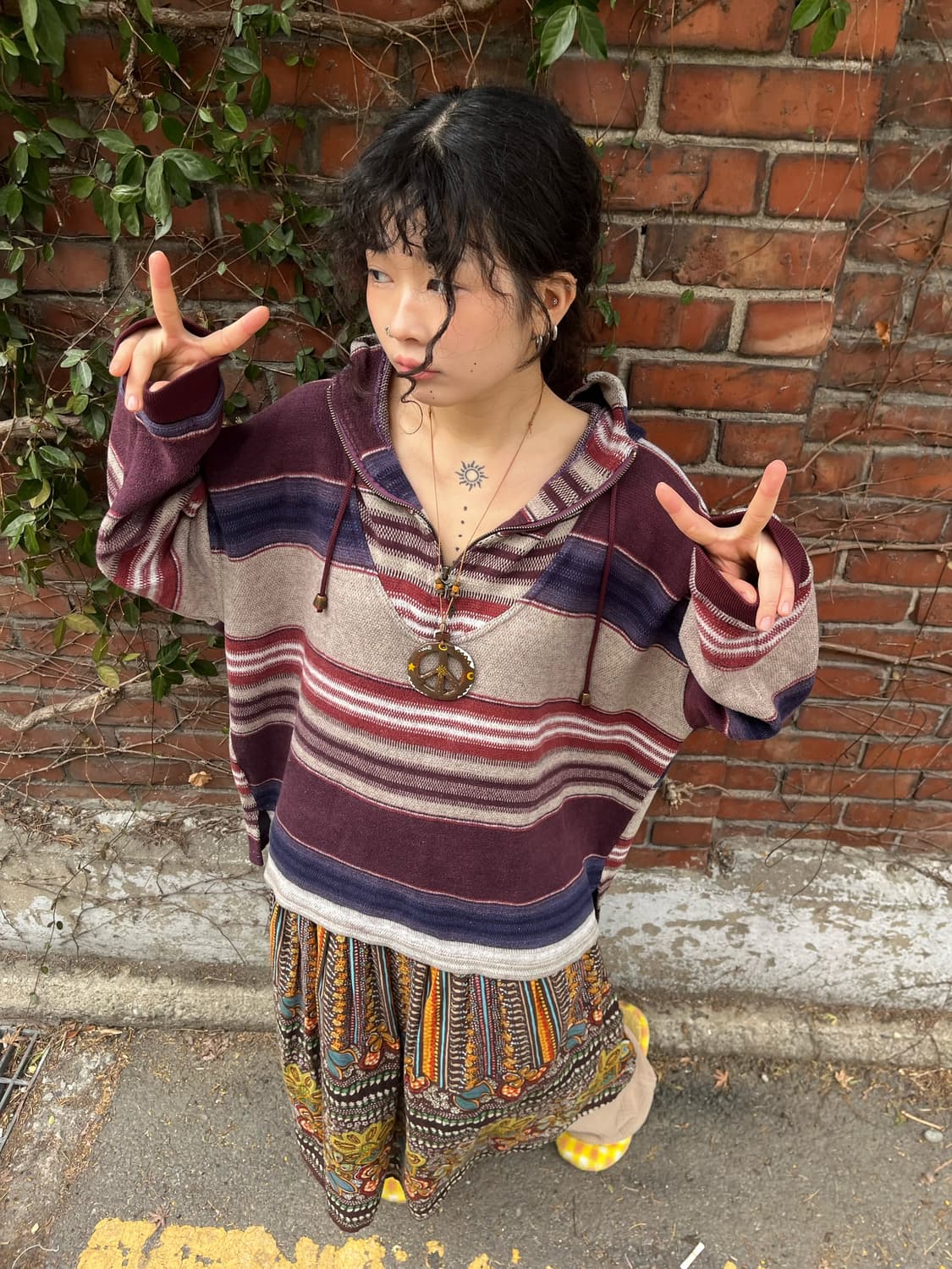 스프라이프 반 집업 후드 상품이미지1