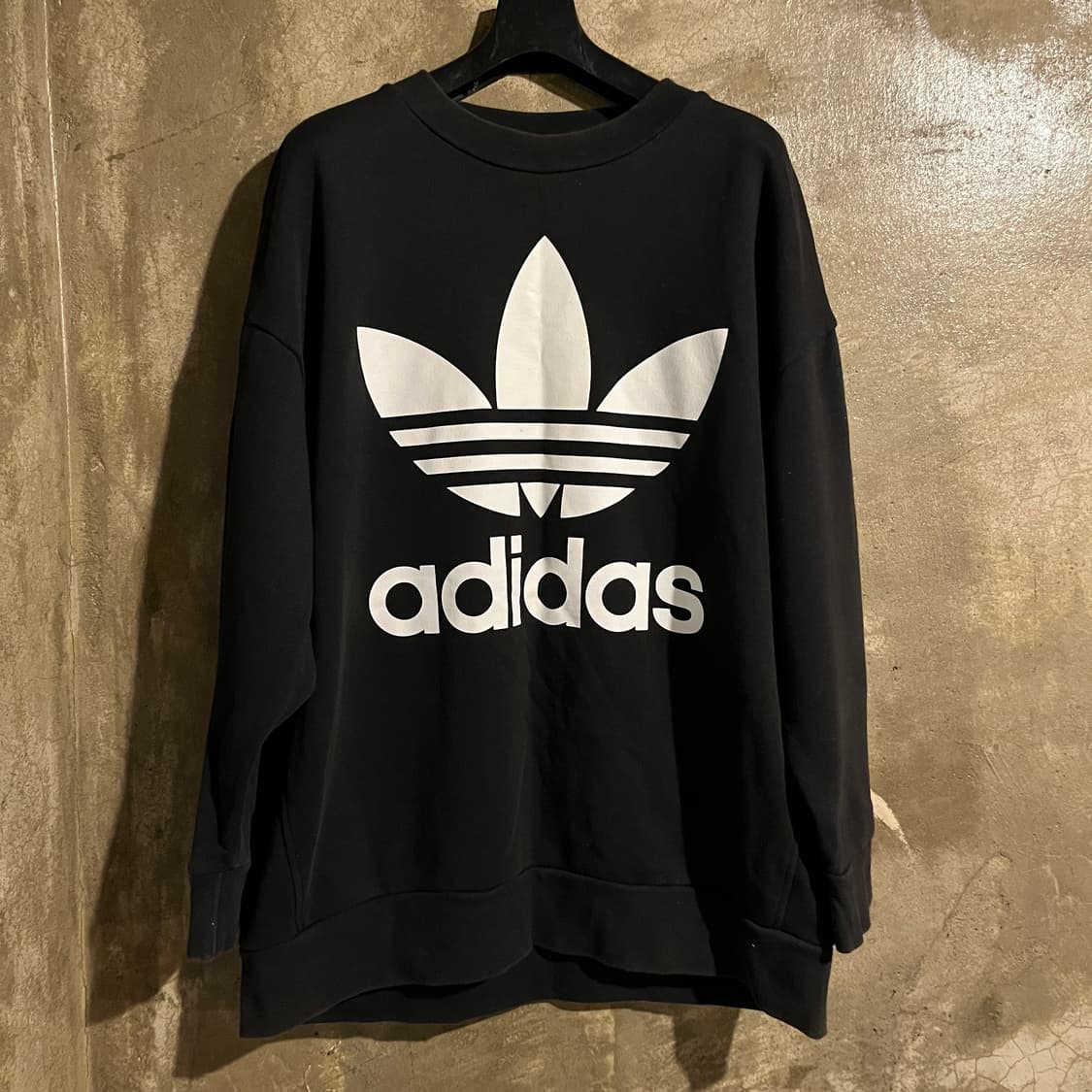 아디다스 맨투맨 블랙 상품이미지5