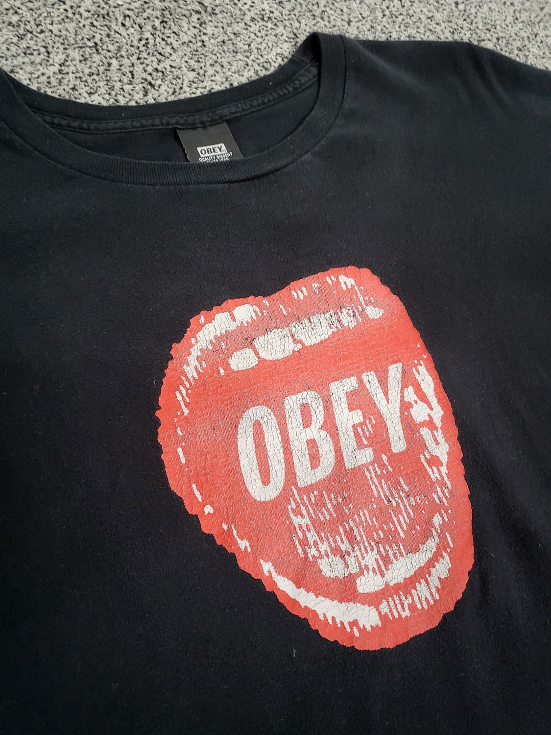 OBEY 블랙 티셔츠 상품이미지2