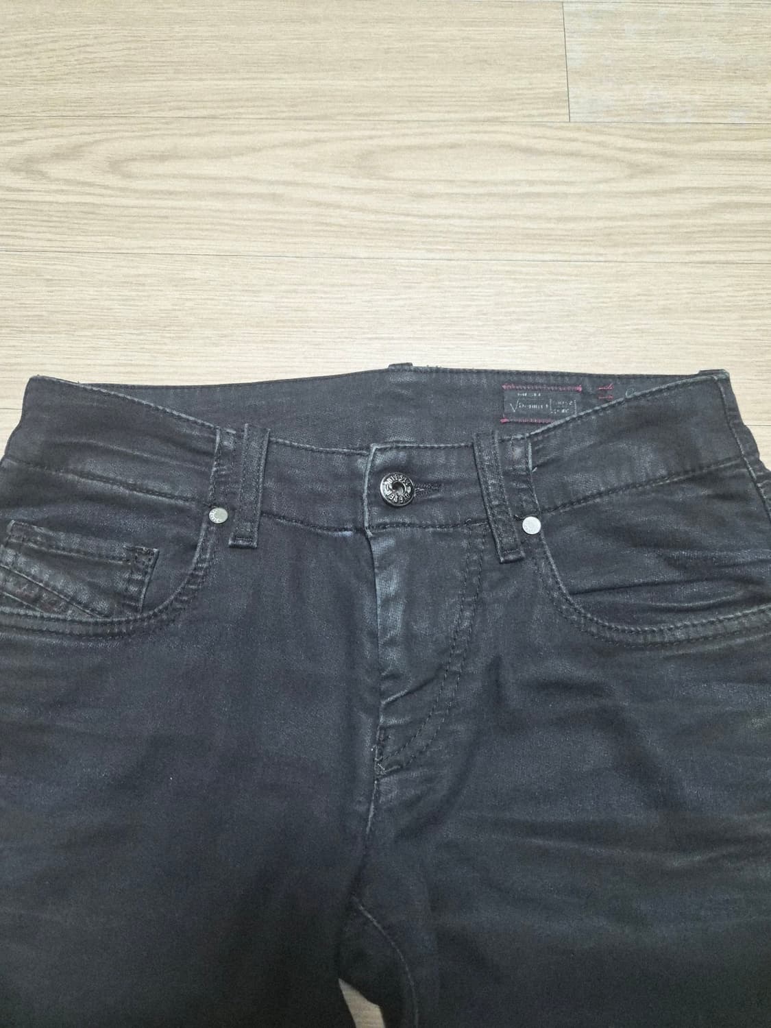 디젤 코팅 워싱 블랙진 데님 상품이미지5