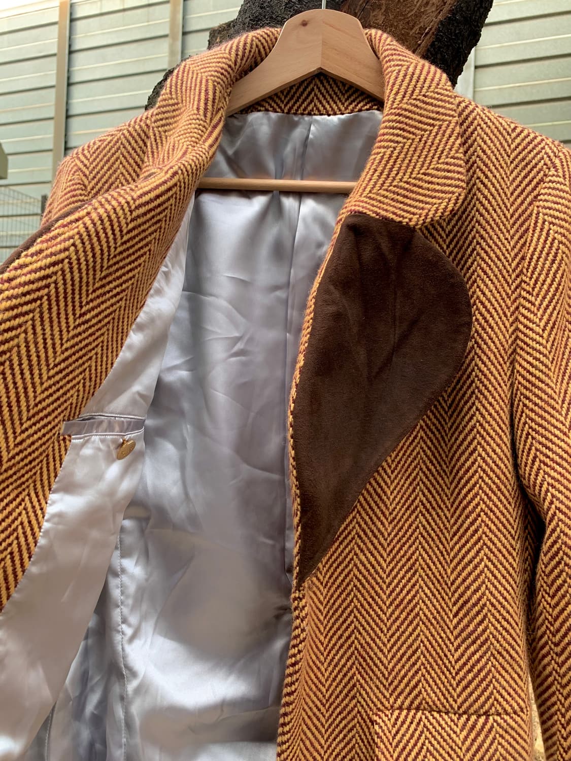 bbc 빌리네어 보이즈 클럽 mix yarn heart blazer 상품이미지3