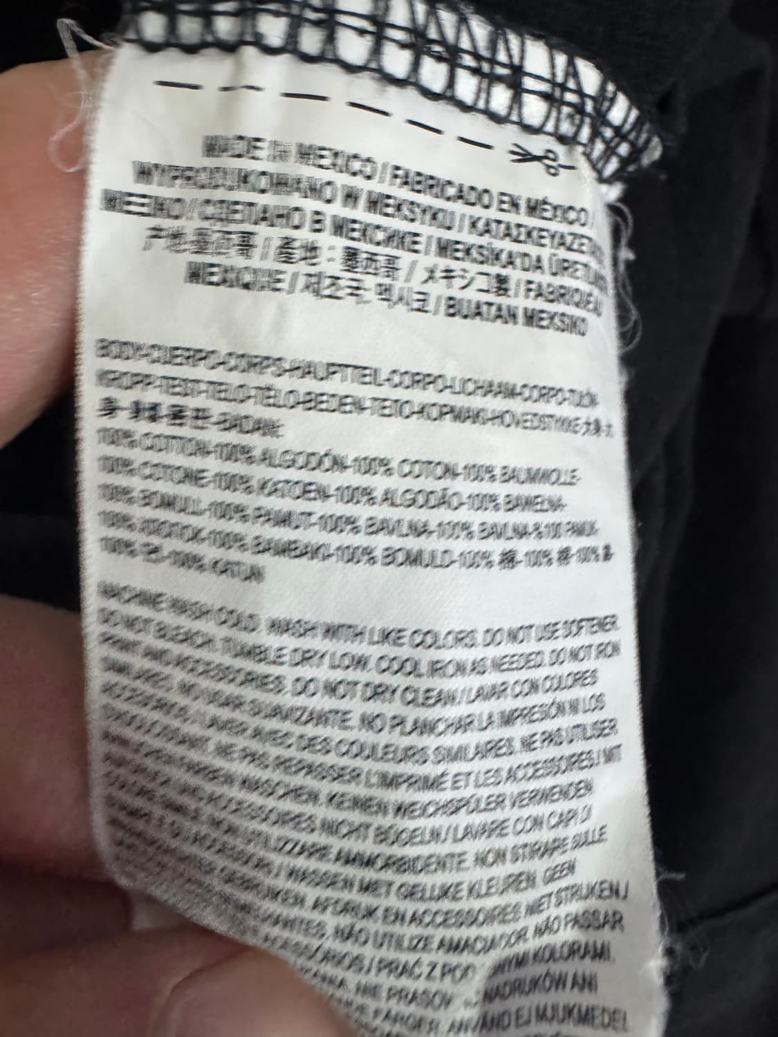 반스 Vans 뒷프린팅 오버핏 반팔 티셔츠 블랙 XL ~ 2XL 블랙 상품이미지5