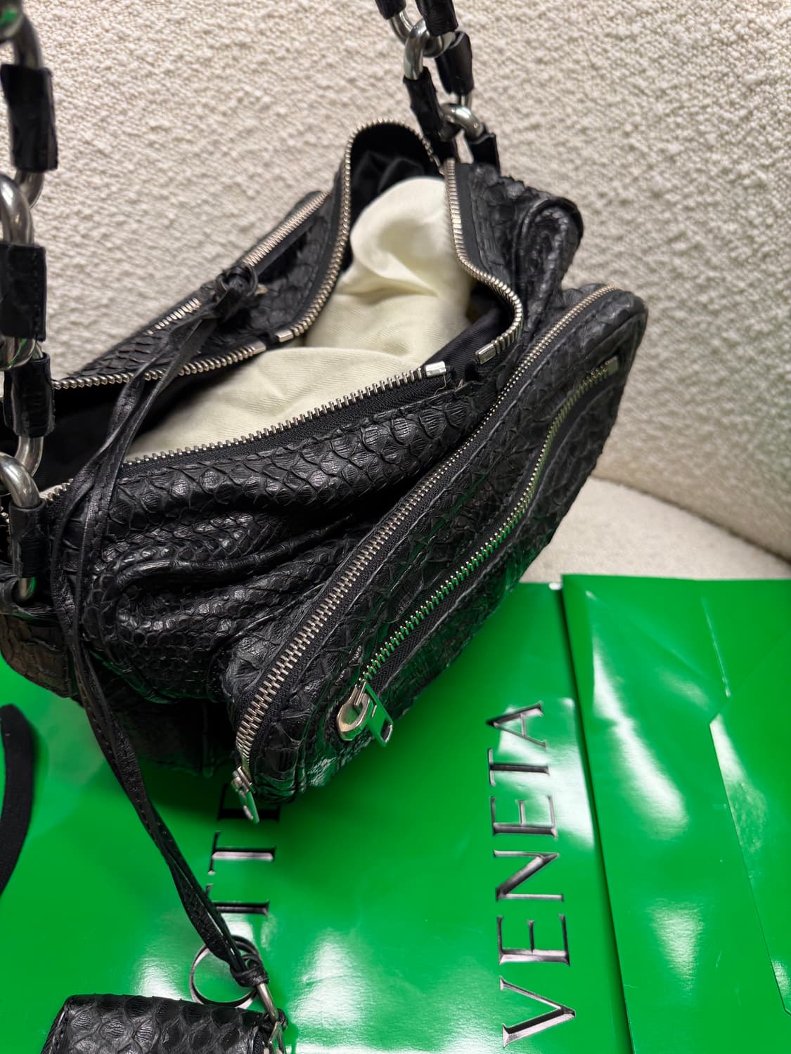 끌로에 chloe 파이톤 숄더  핸드백  상품이미지9