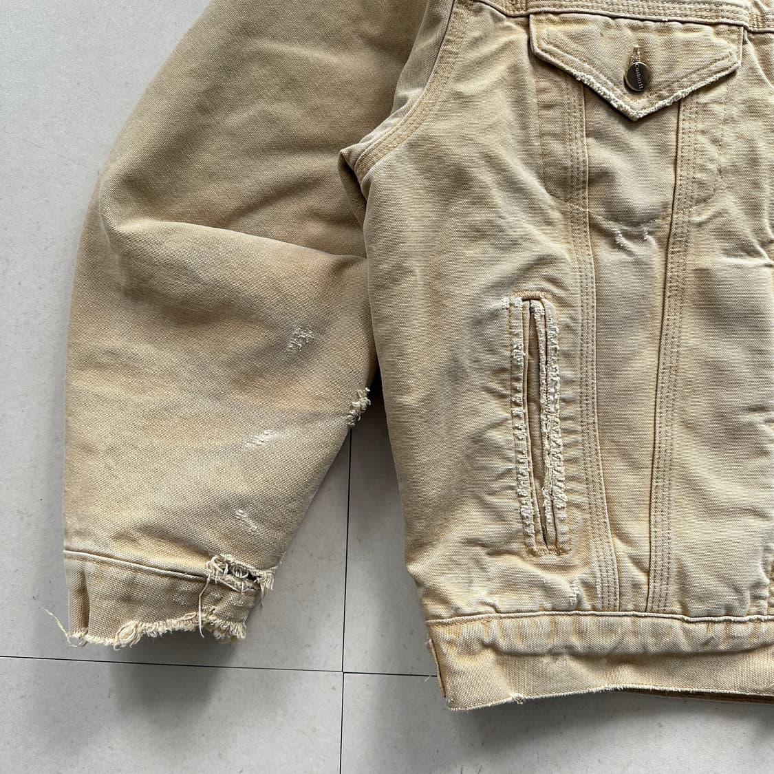 [M] 칼하트 J233 WET 디트로이트 자켓 USA제 빈티지 상품이미지4