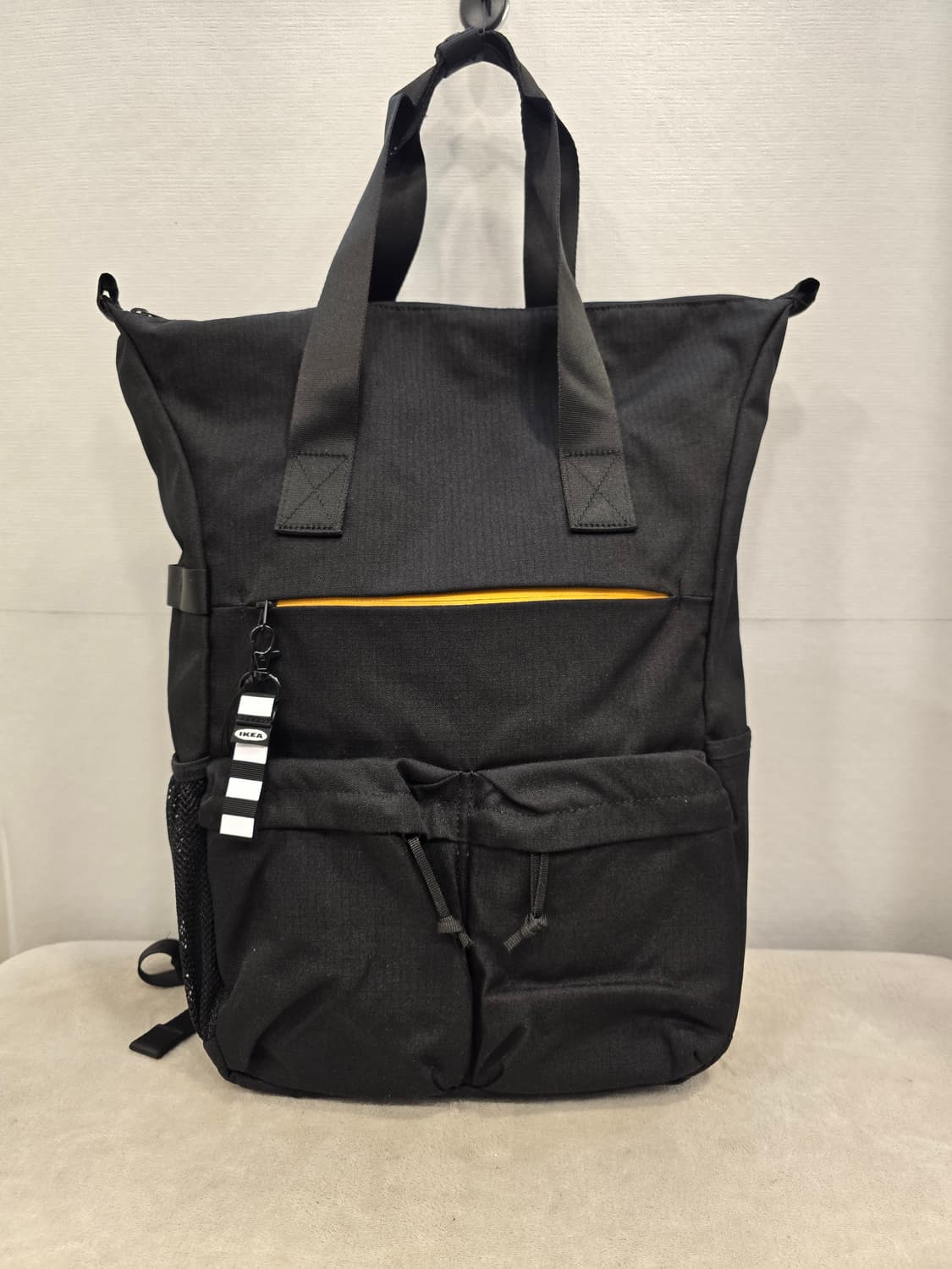 이케아 밸덴스 백팩 토트백 숄더백 26L 블랙 상품이미지1