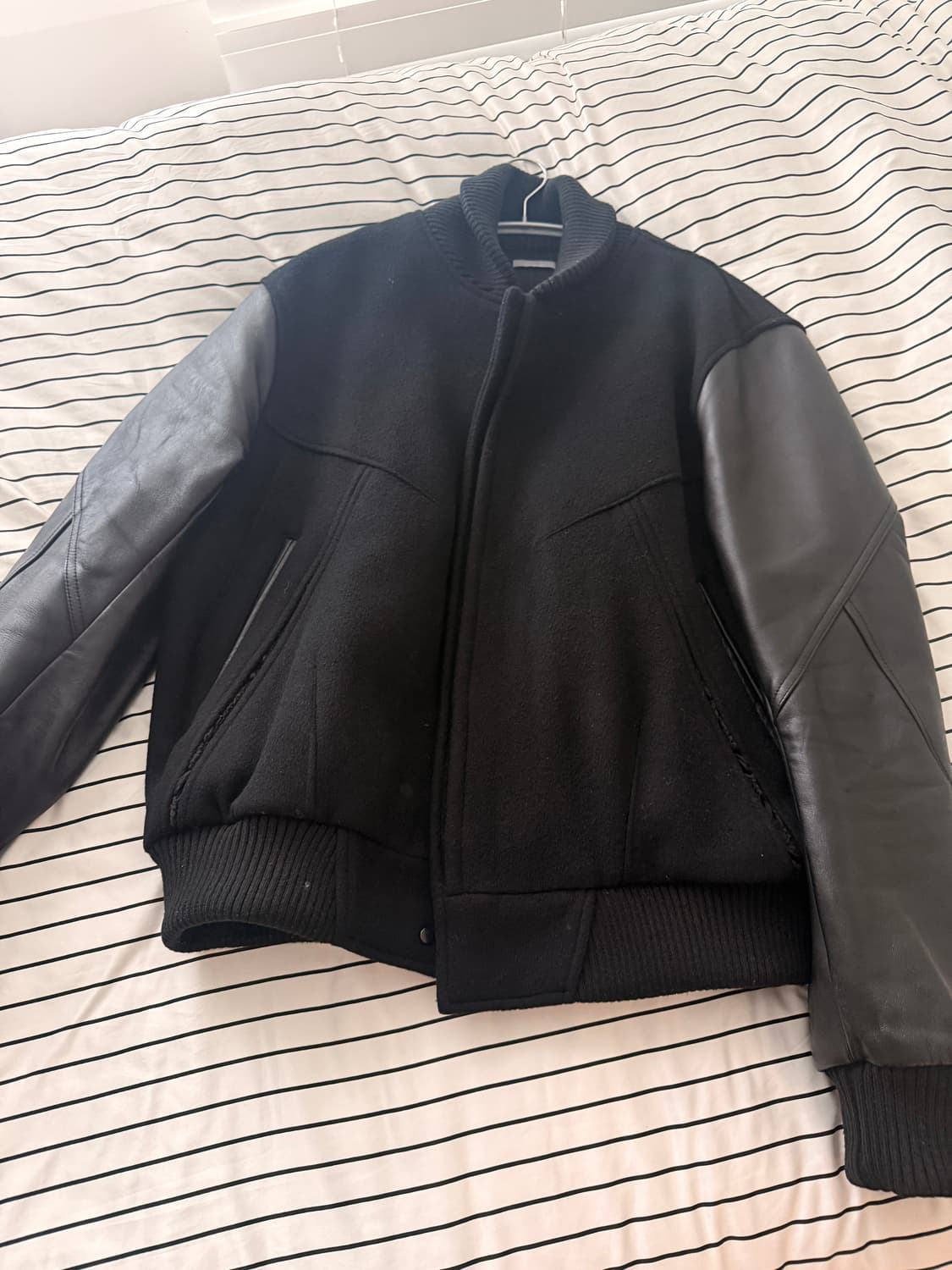 Xlim EP.6 바시티자켓 블랙 S 상품이미지1