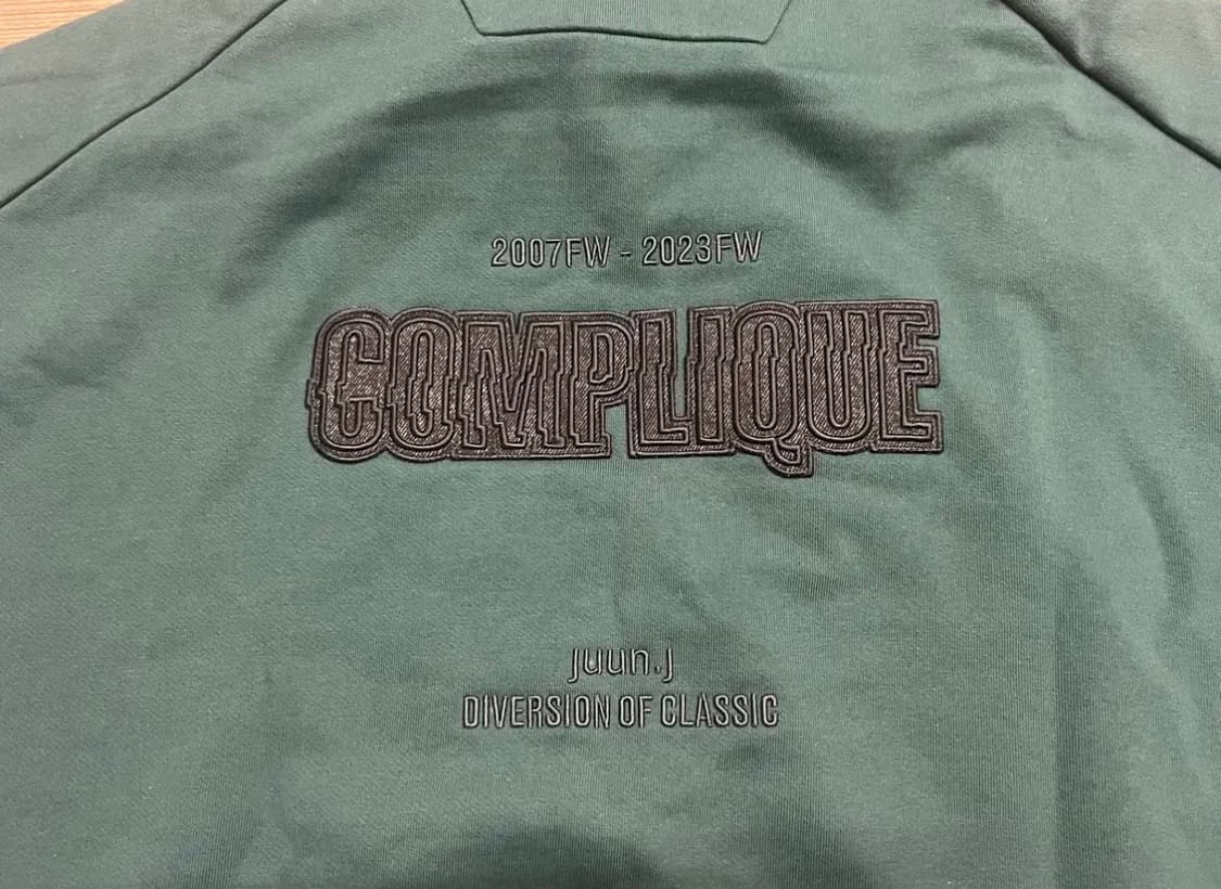 juunj 준지 오버 사이즈 후드 M (105) 다크그린 상품이미지4