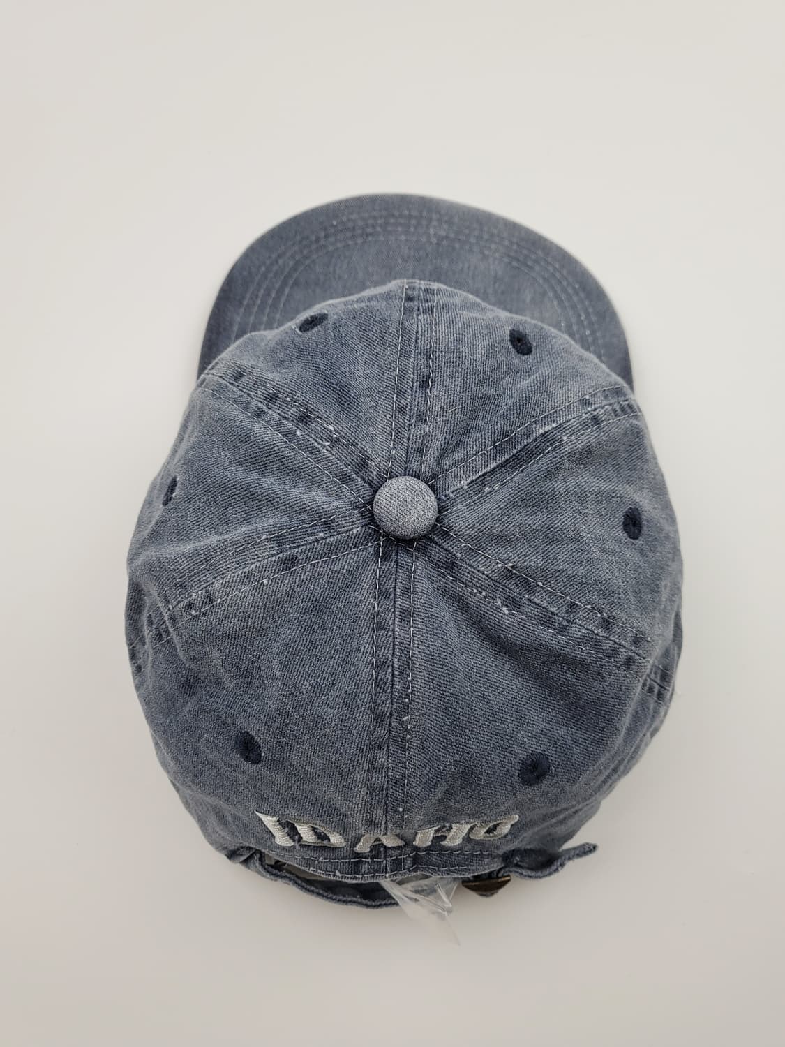 빈티지 idaho 로고 데님 워싱 볼캡 모자 상품이미지5
