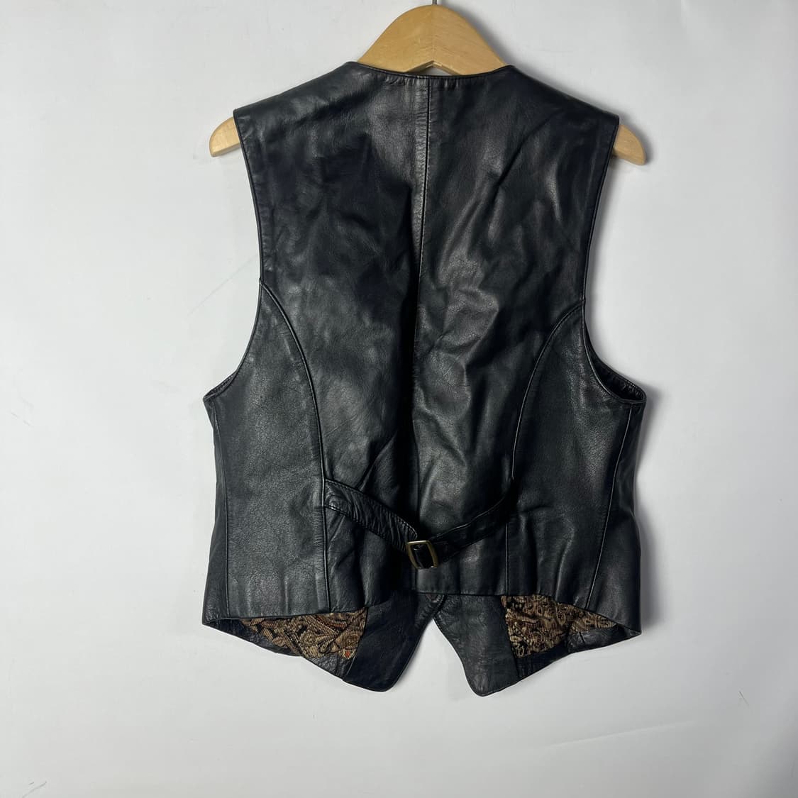 [JPN] 빈티지 페이즐리 카우스킨 베스트 상품이미지2