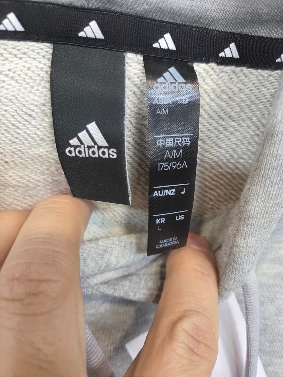 아디다스 m 퓨쳐 아이콘 스웻 후드티 L 상품이미지3