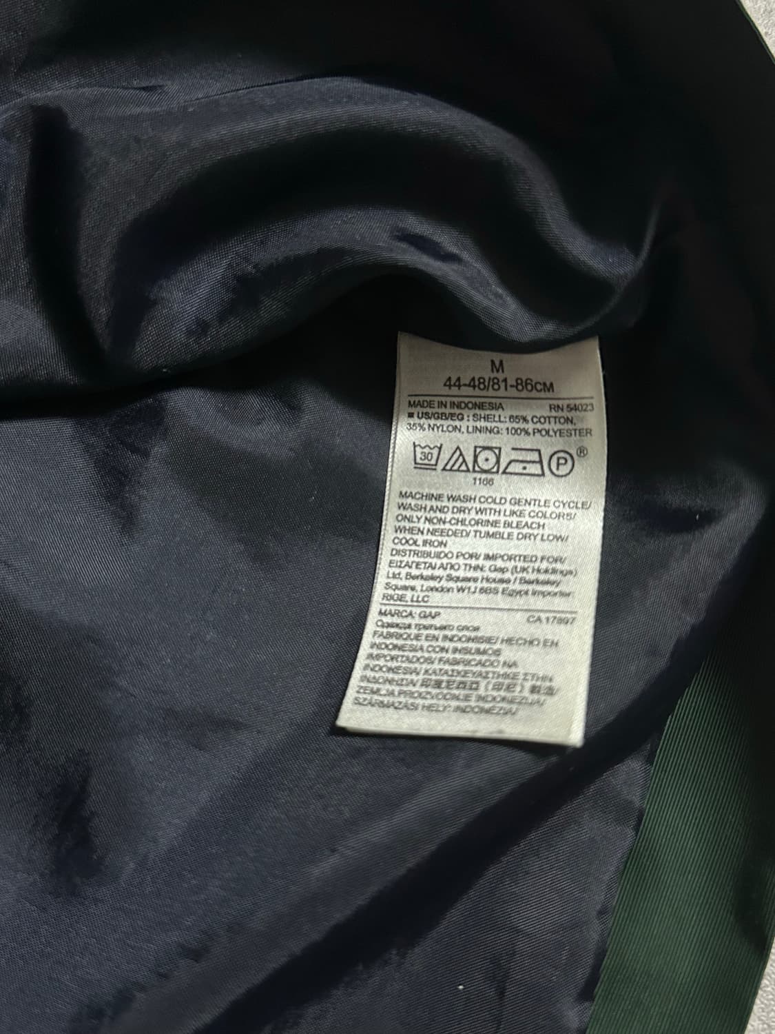 GAP 빈티지 후드 파카 M 상품이미지4
