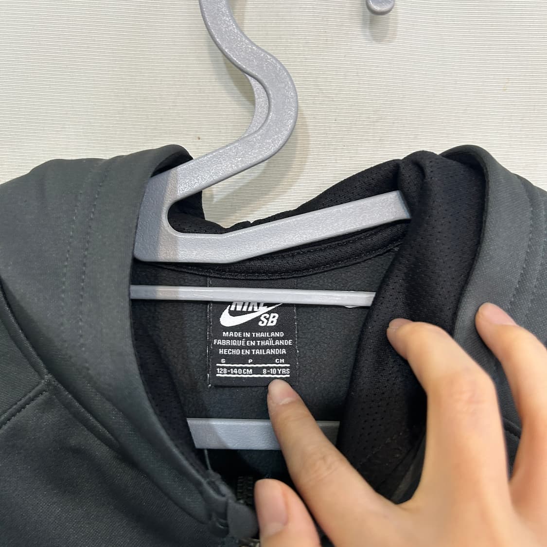 나이키 키즈 후드 집업 8-10Y 상품이미지2