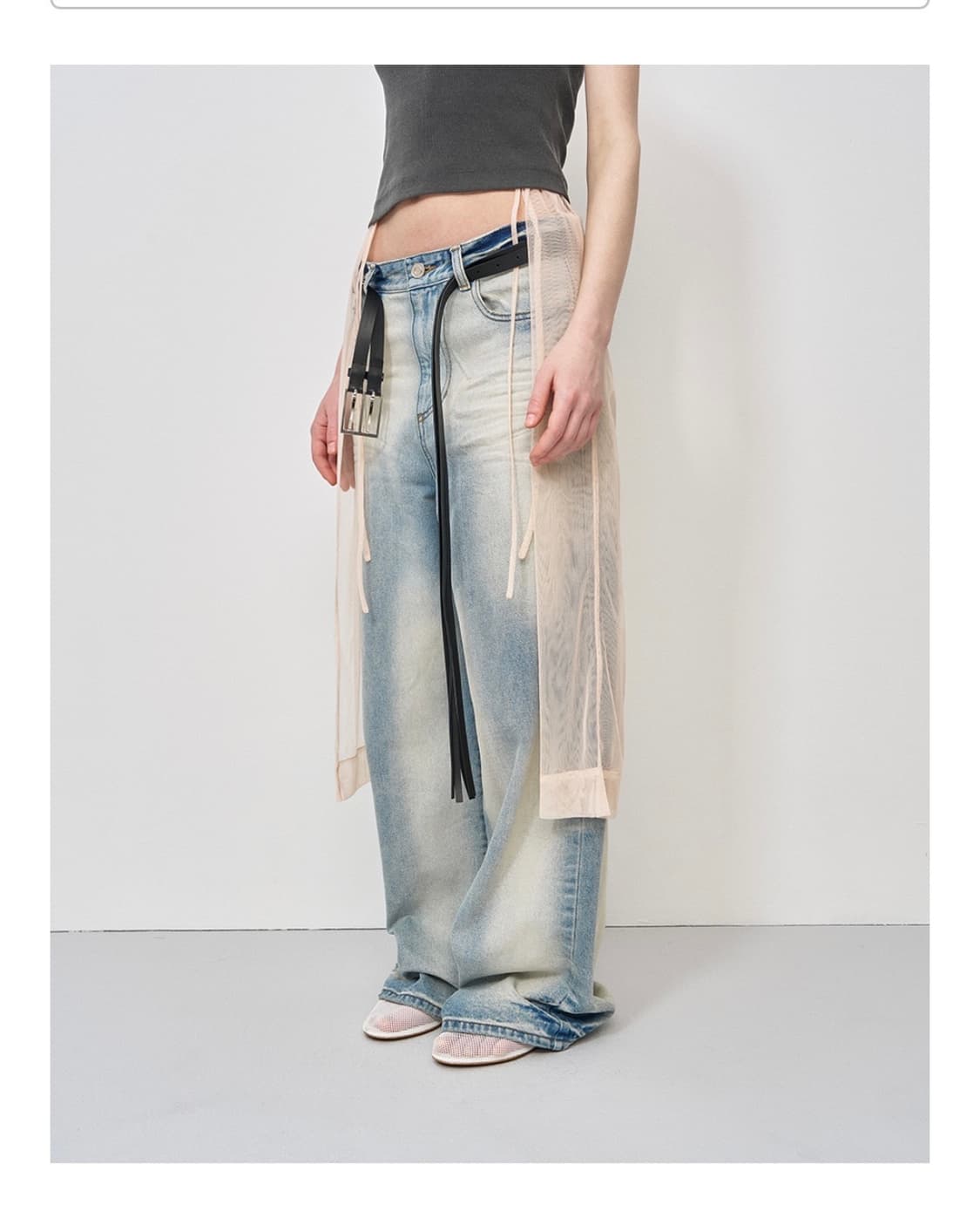 LCDC WESTERN STRAP LEATHER BELT 상품이미지5