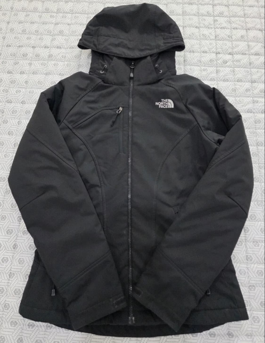 노스페이스 눕시 패딩 바람막이 S 블랙 상품이미지1