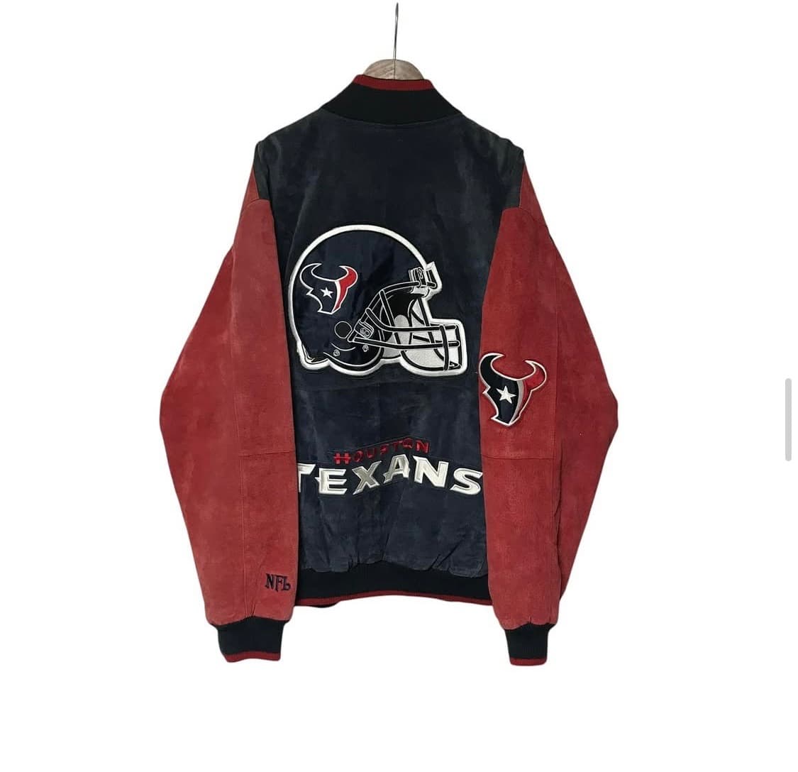 NFL 휴스턴텍슨스 세무 대장급 바시티자켓 상품이미지1