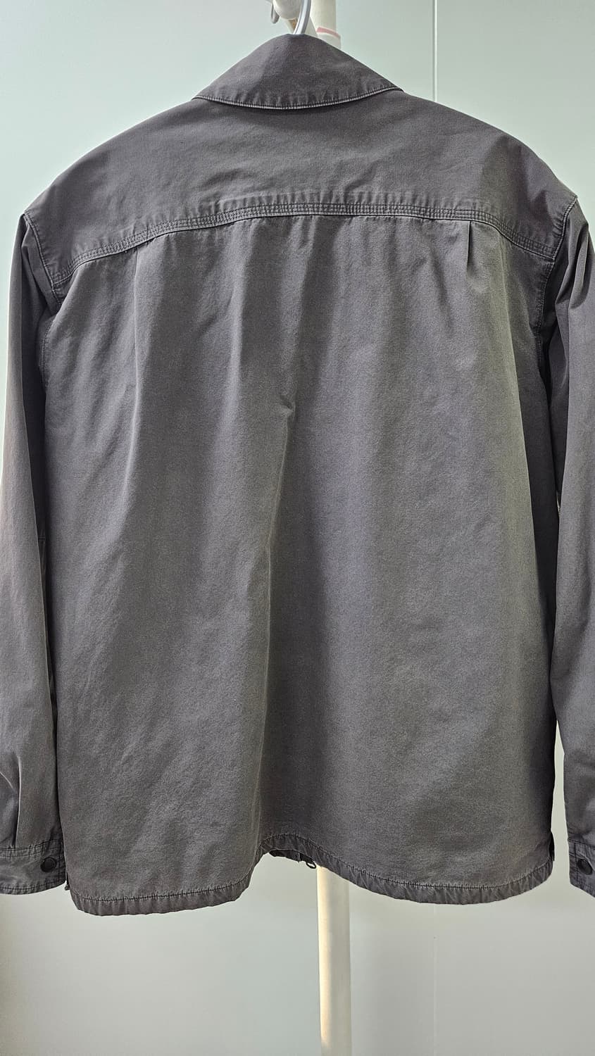 칼하트 kenard 가먼트다잉 셔츠 자켓 스톤그레이 상품이미지2