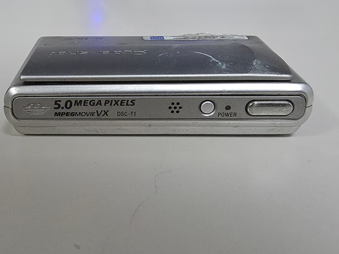 소니 사이버샷 DSC-T1 빈티지 디지털카메라 상품이미지2