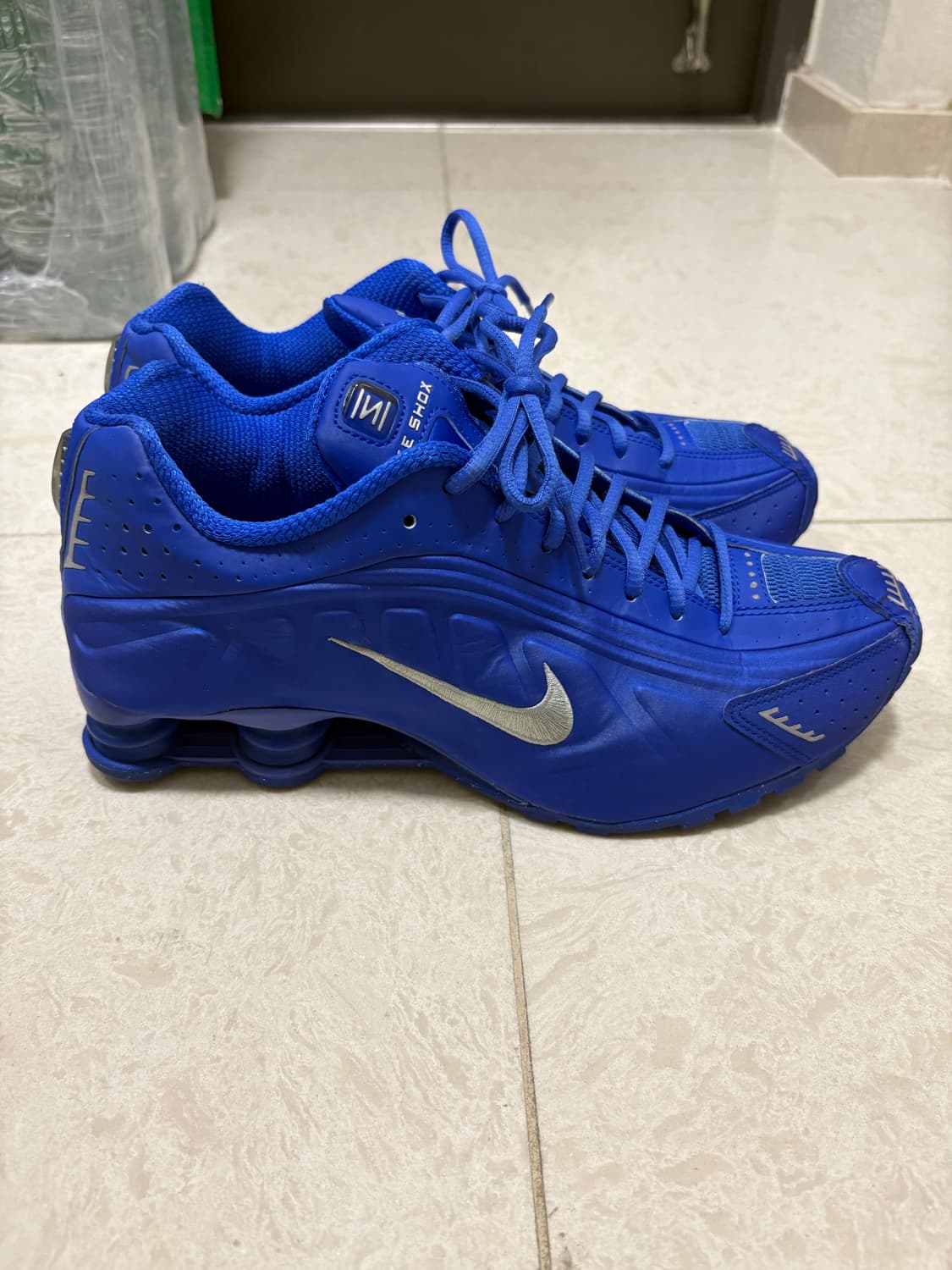 w285) 나이키 샥스R4 레이서 블루 메탈릭 실버 상품이미지5