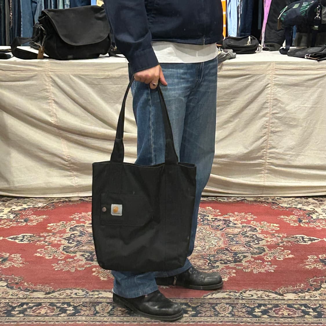 칼하트 블랙 숄더백 토트백 상품이미지8