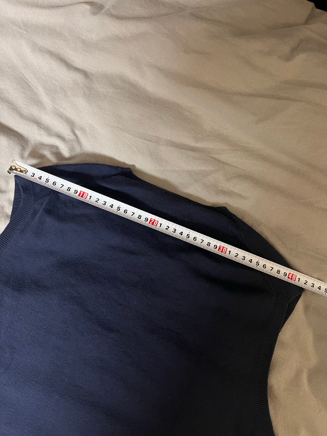 폴로 랄프로렌 니트 베스트 피마코튼 네이비 S 상품이미지8