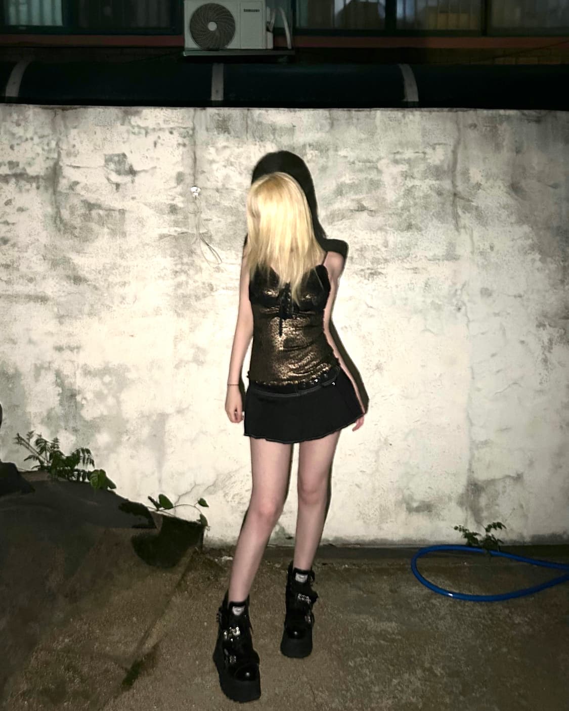 gal leopard lace sleeveless 상품이미지2