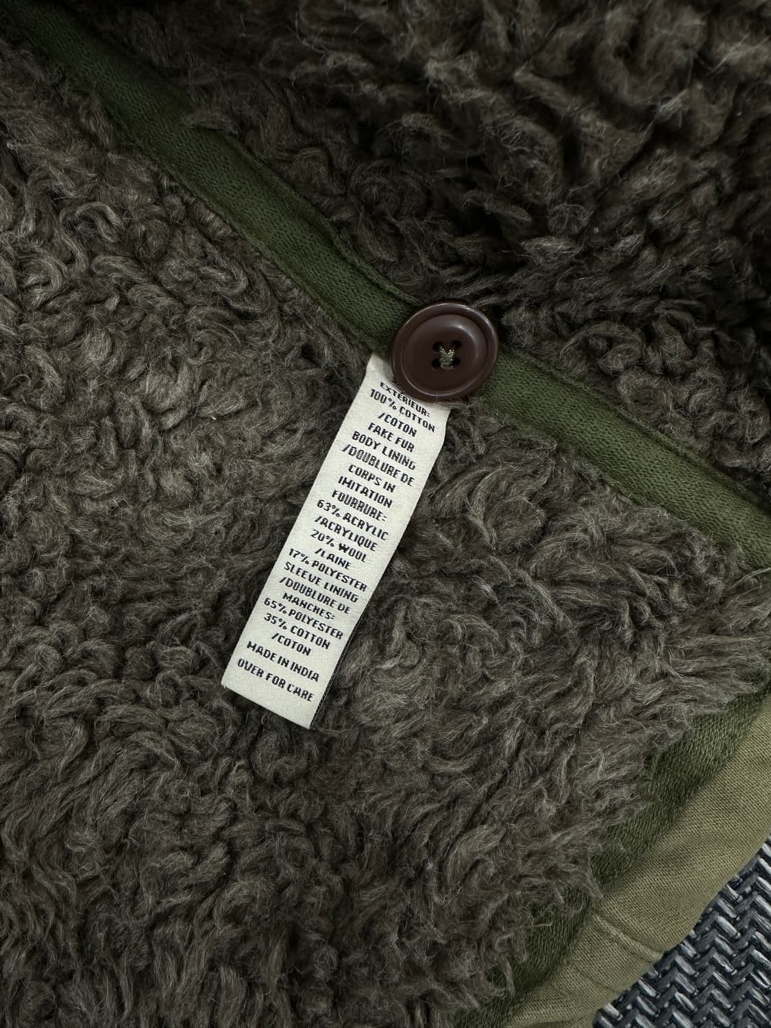 아베크롬비 야상 퍼 자켓 상품이미지5