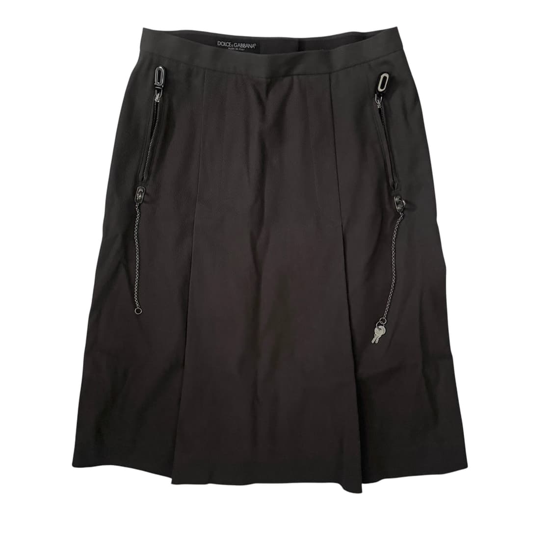 Dark Brown Key Skirt 상품이미지2