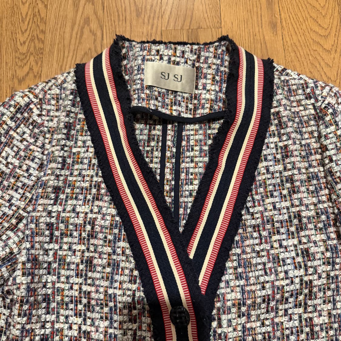 한섬 SJSJ 코튼 트위드 자켓 상품이미지2