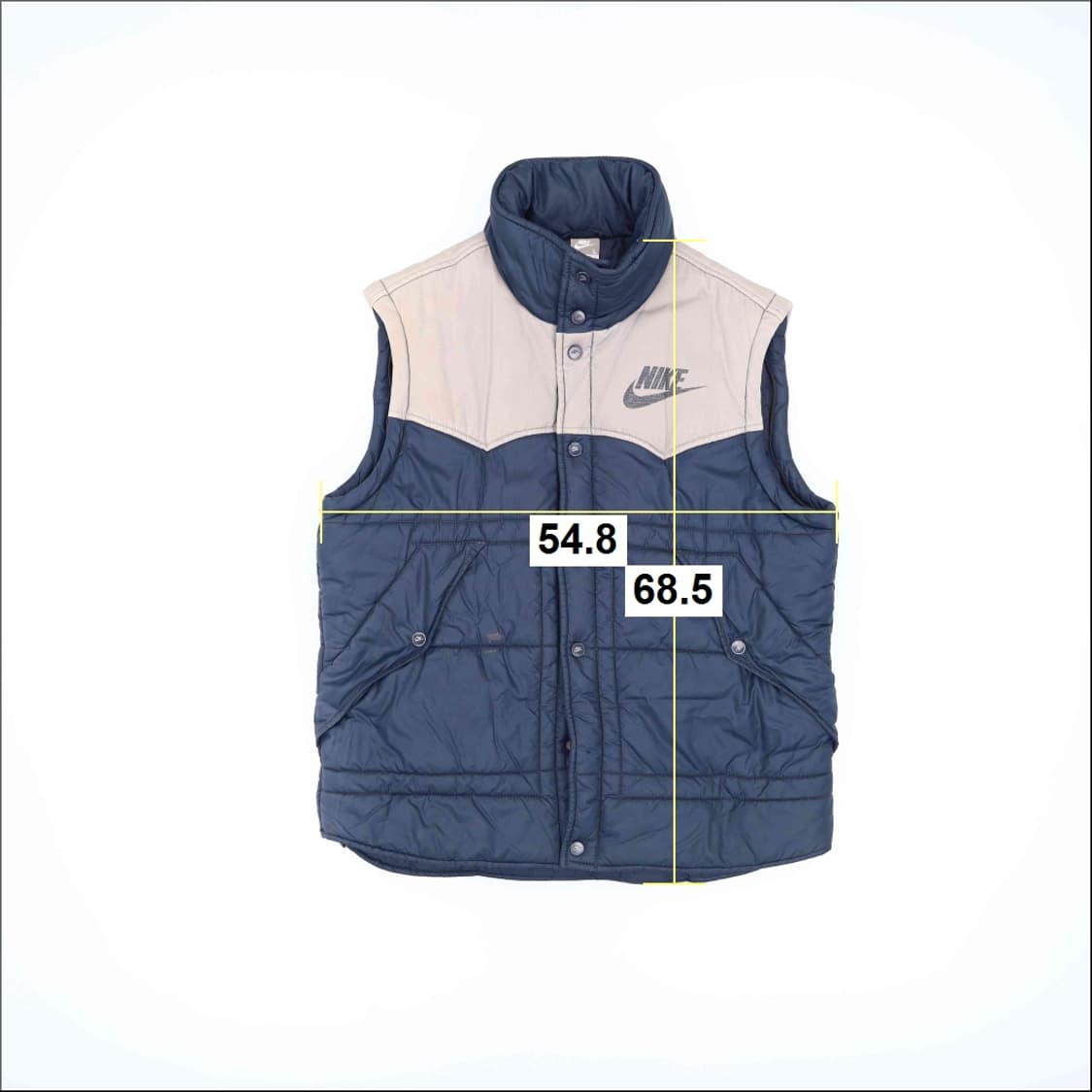 [L] 나이키 빈티지 배색 패딩조끼 0106J  상품이미지9
