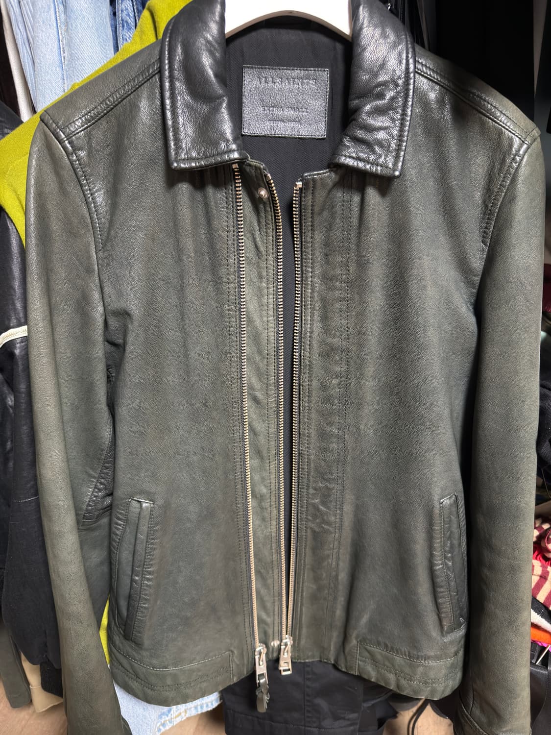 올세인츠 레더 자켓 xs 상품이미지1