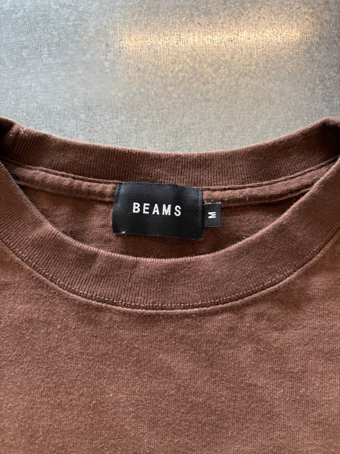 빔즈 BEAMS 로고 티셔츠 상품이미지3