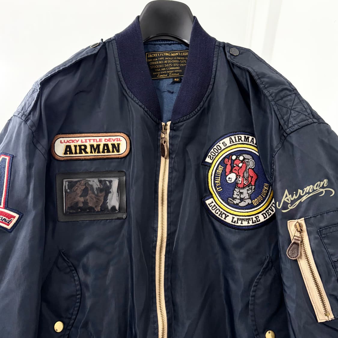 테드 컴퍼니 에어맨 MA-1 플라이트 자켓 상품이미지7