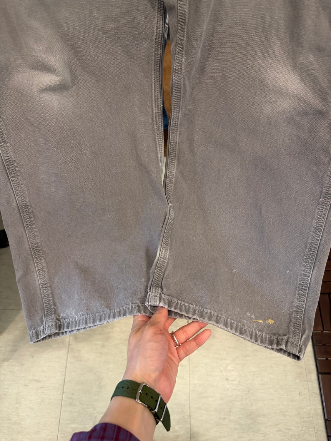 Carhartt 칼하트 디스트레스드 빈티지 카펜터 워크 팬츠 (39) 상품이미지3