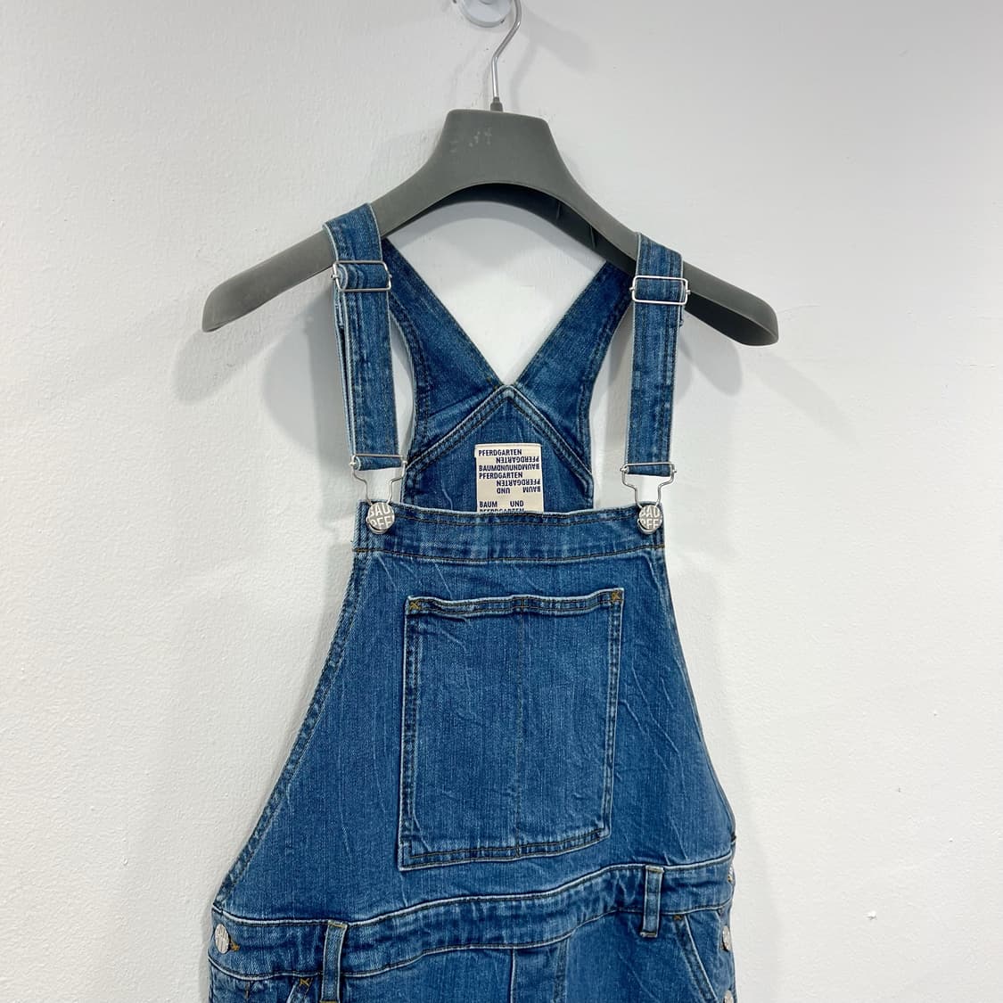 BAUM UND PFERDGARTEN 바움 운드 페르드가르텐 데님 오버롤 상품이미지3