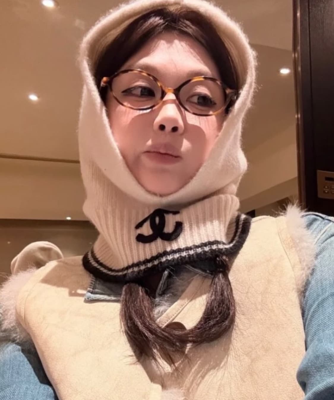 (새상품)샤넬25/26바라클라바 상품이미지9