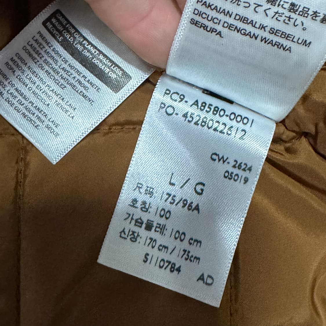 리바이스 워크 누빔 베스트 조끼 L 상품이미지8