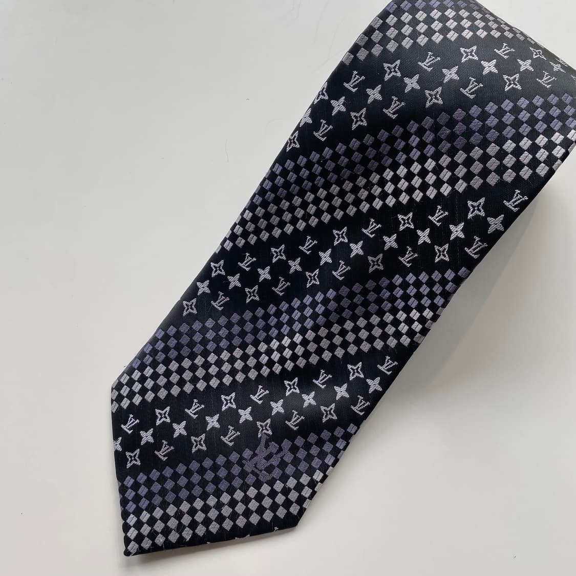 루이비통 (LOUIS VUITTON) 모노그램 정품 명품넥타이 상품이미지5