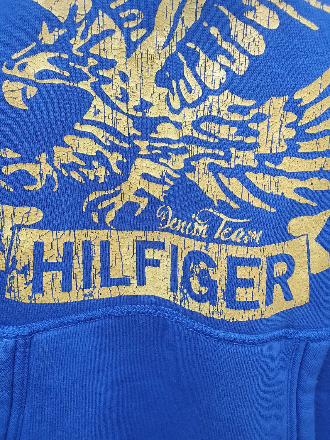 Vintage Tommy Hilfiger Denim Eagle Hoodi 상품이미지5