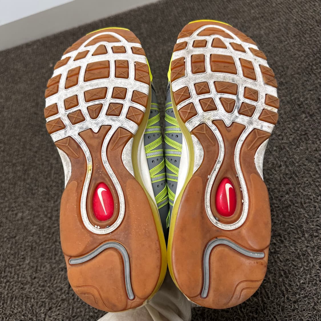 NIKE 나이키 클랏 줌 헤이븐 볼트 형광 운동화 300사이즈 상품이미지8