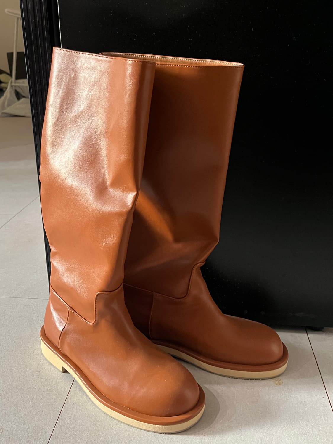 에이티티 클래식 롱부츠 브라운 235 새상품 상품이미지2